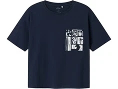 Name It t-shirt navy blazer med surfer print